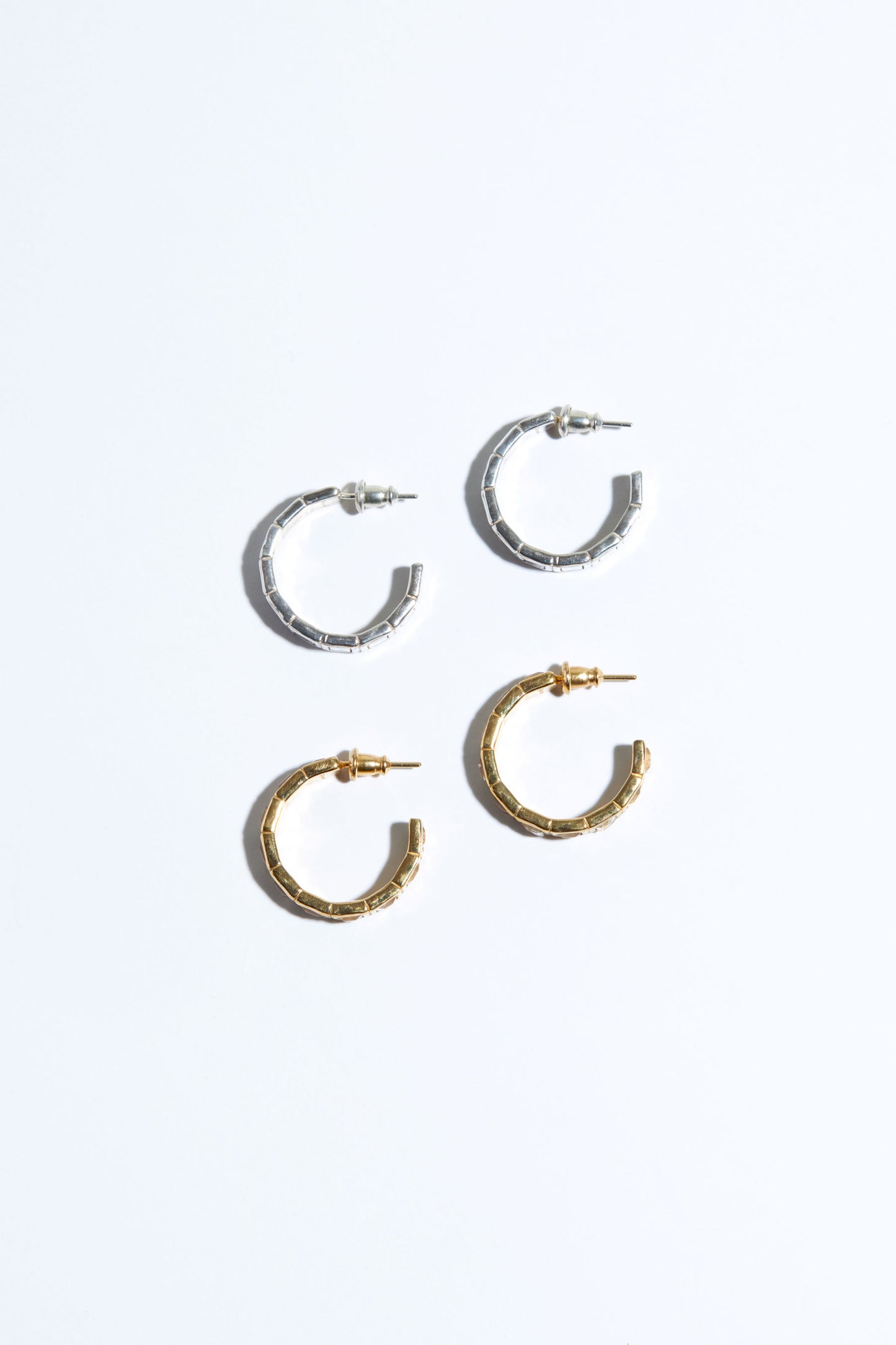 SMALL TILE EARRINGS
