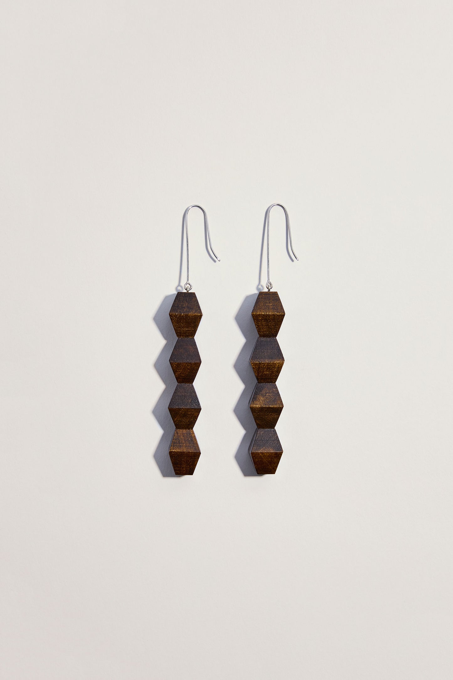 COLOMN WOOD EARRINGS