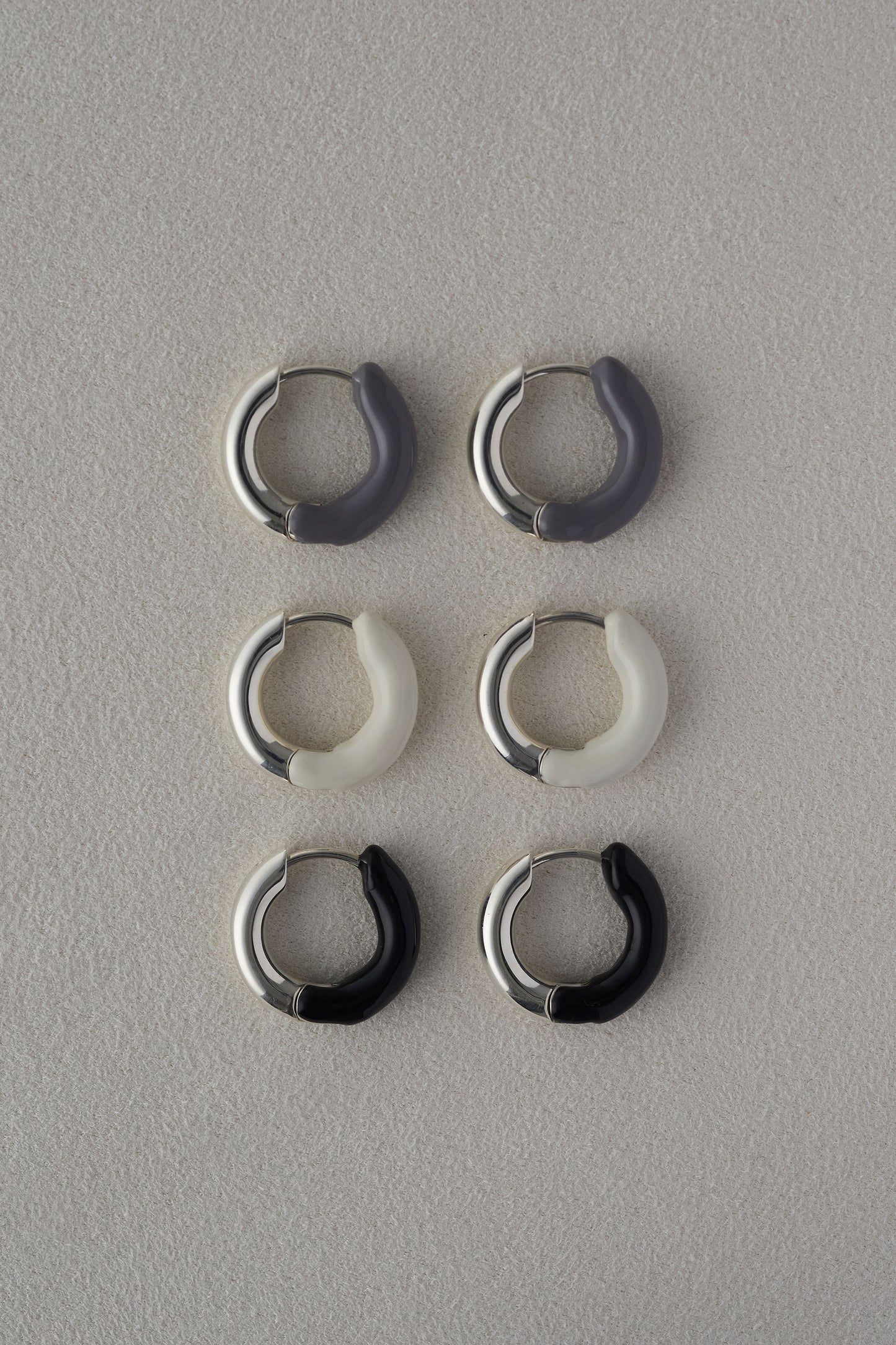 DIPPED  TINY ALL ROUND HOOPS