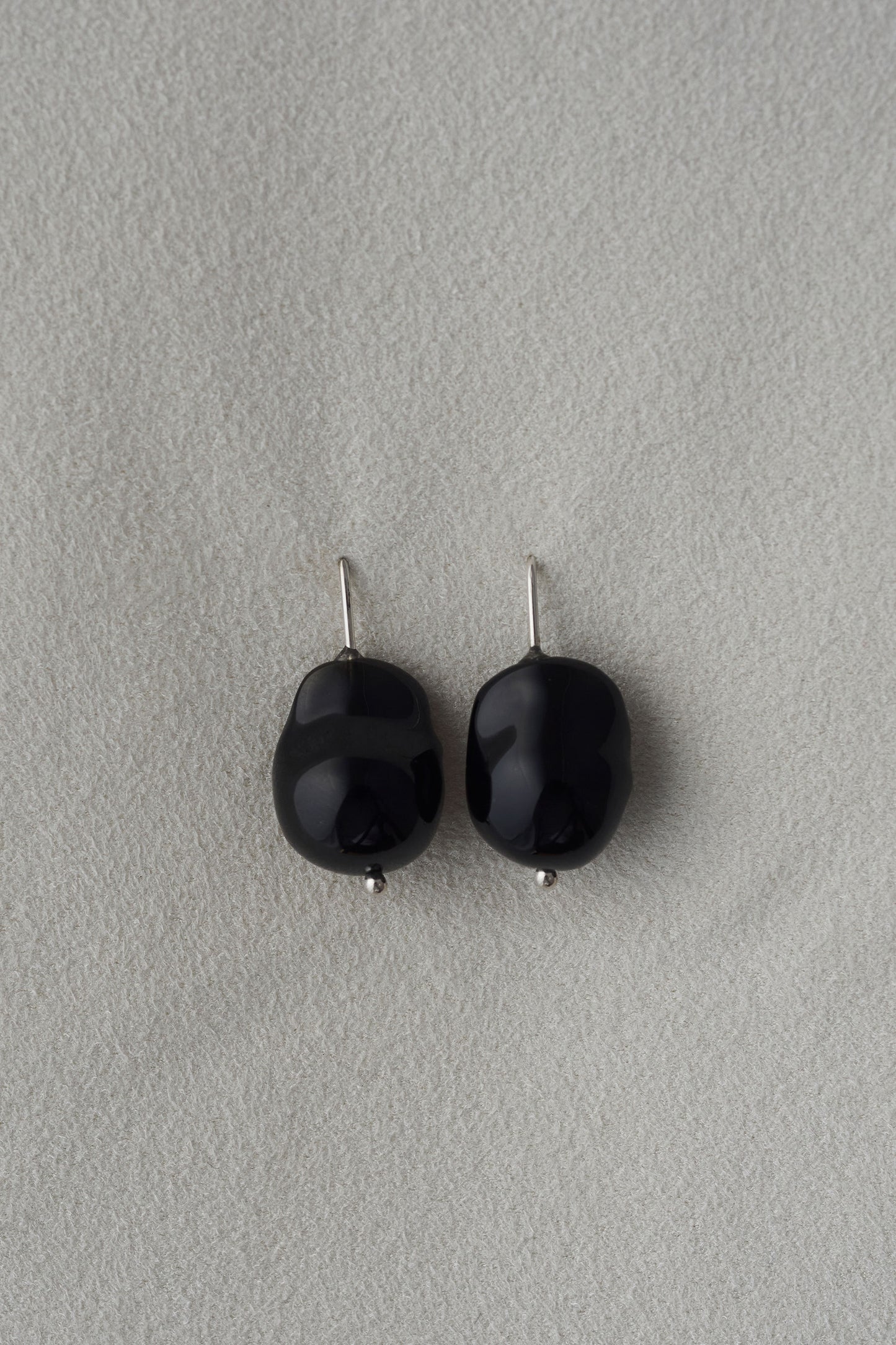 DISTORTED STONE EARRINGS