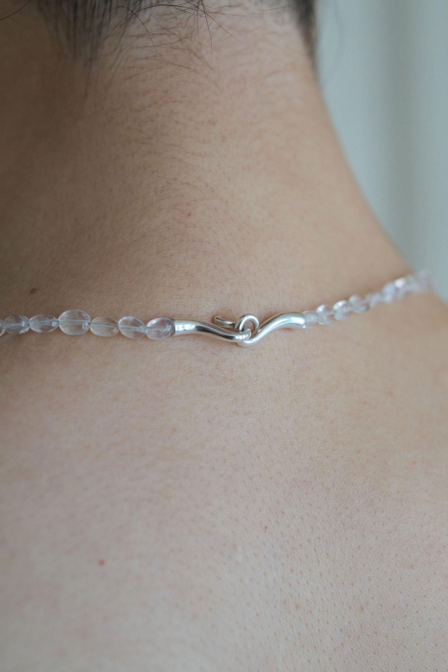 SHOKA COLLAR OVAL MOONSTONE