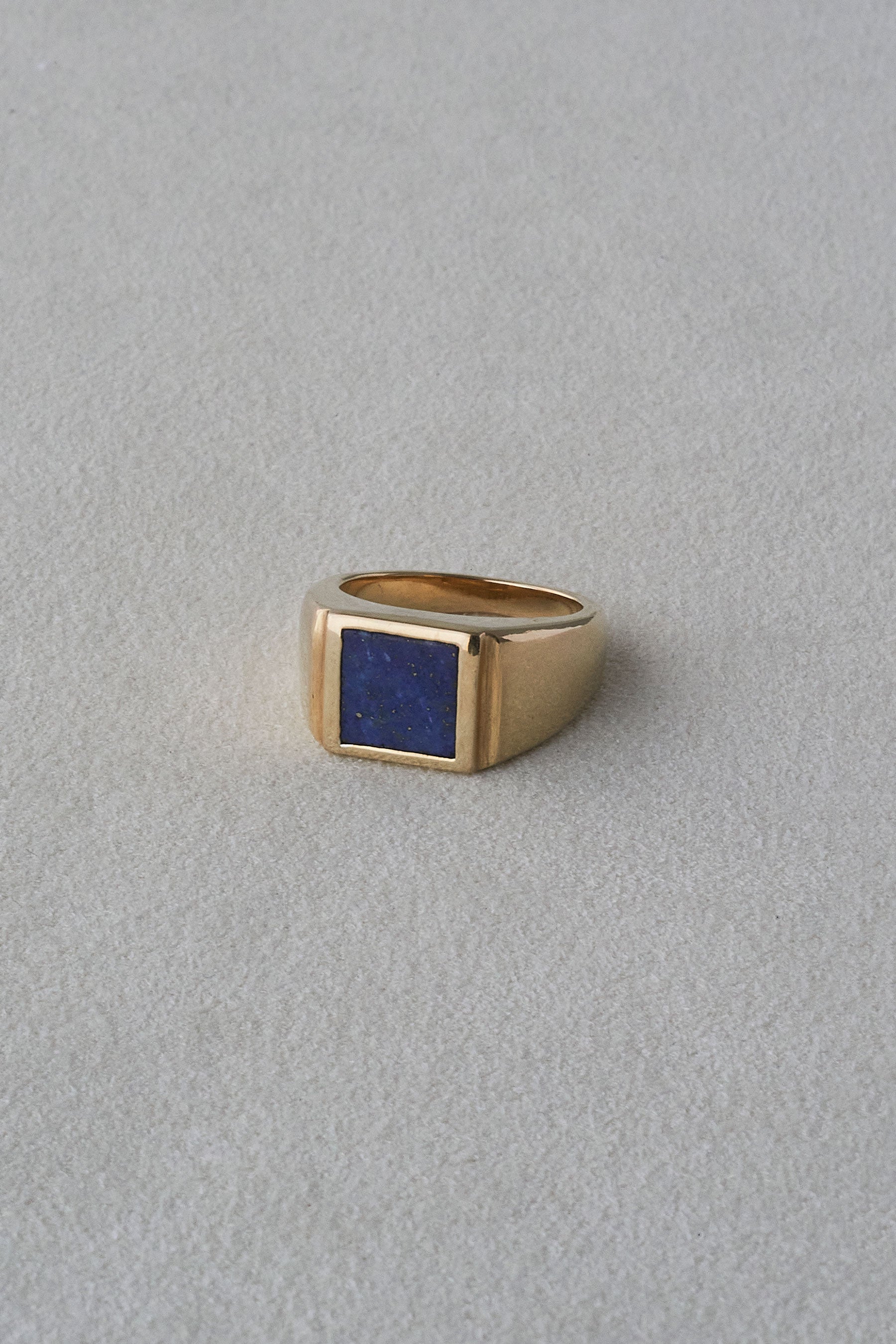 SIGNET RING/LAPIS