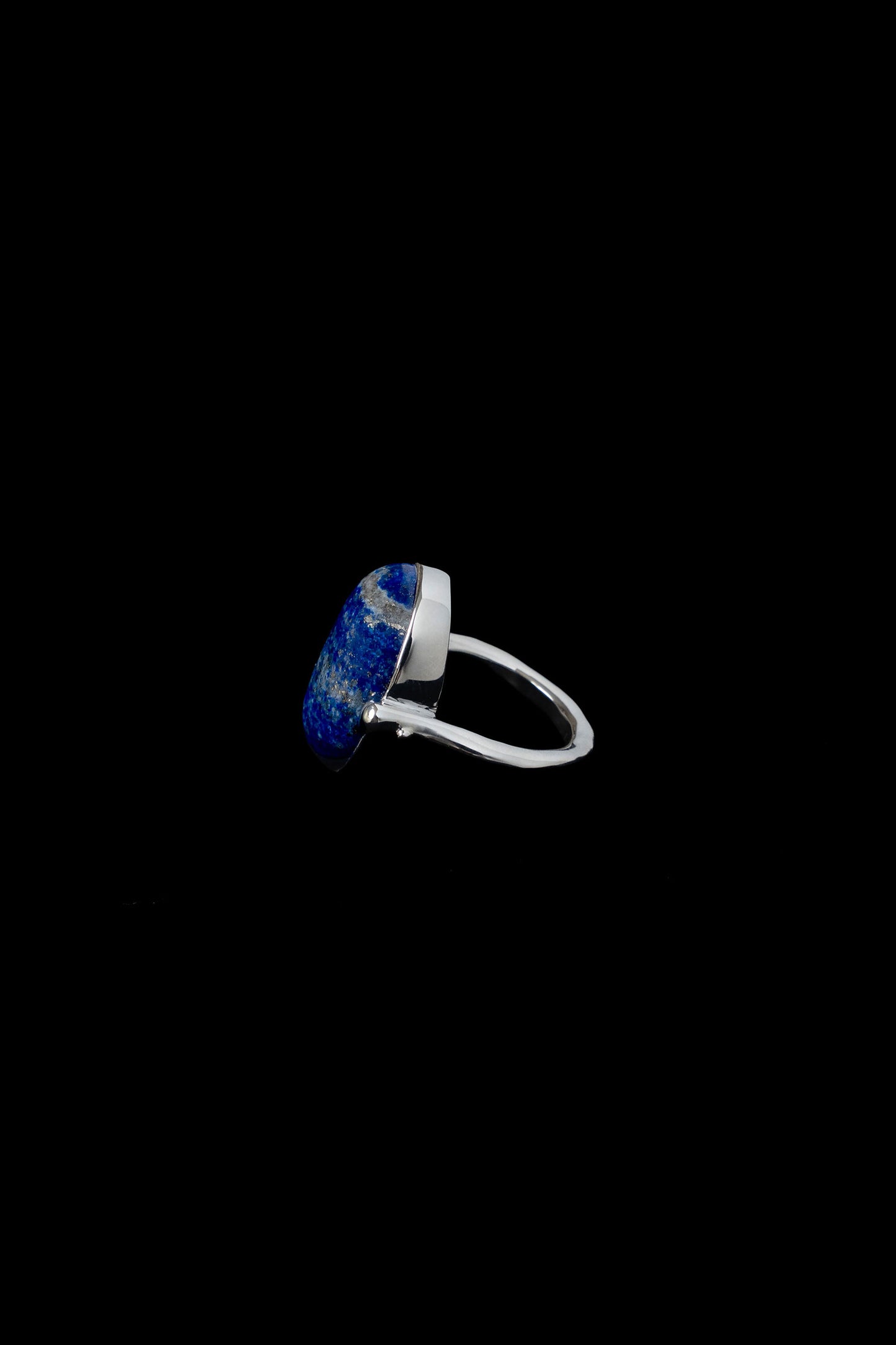 PUFFY STONE RING / LAPIS