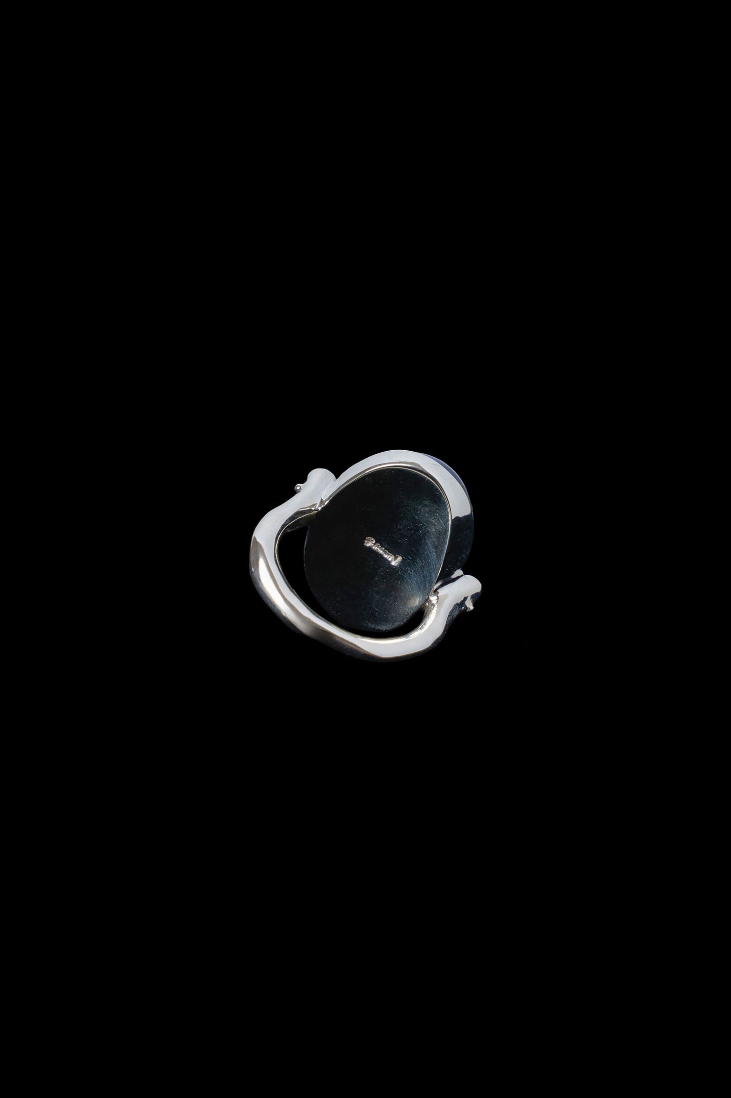 PUFFY STONE RING / LAPIS