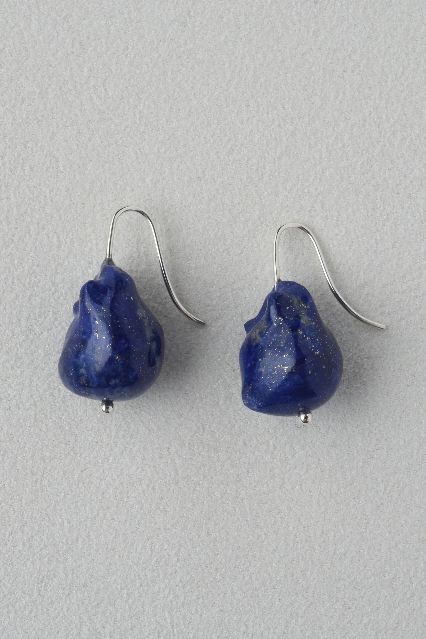 DISTORTED STONE EARRINGS