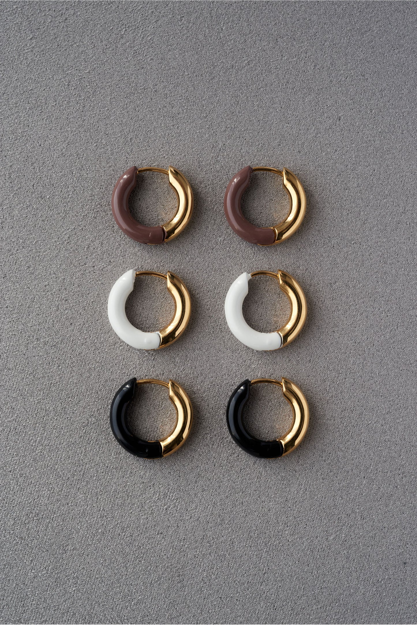 DIPPED TINY ALL ROUND HOOPS
