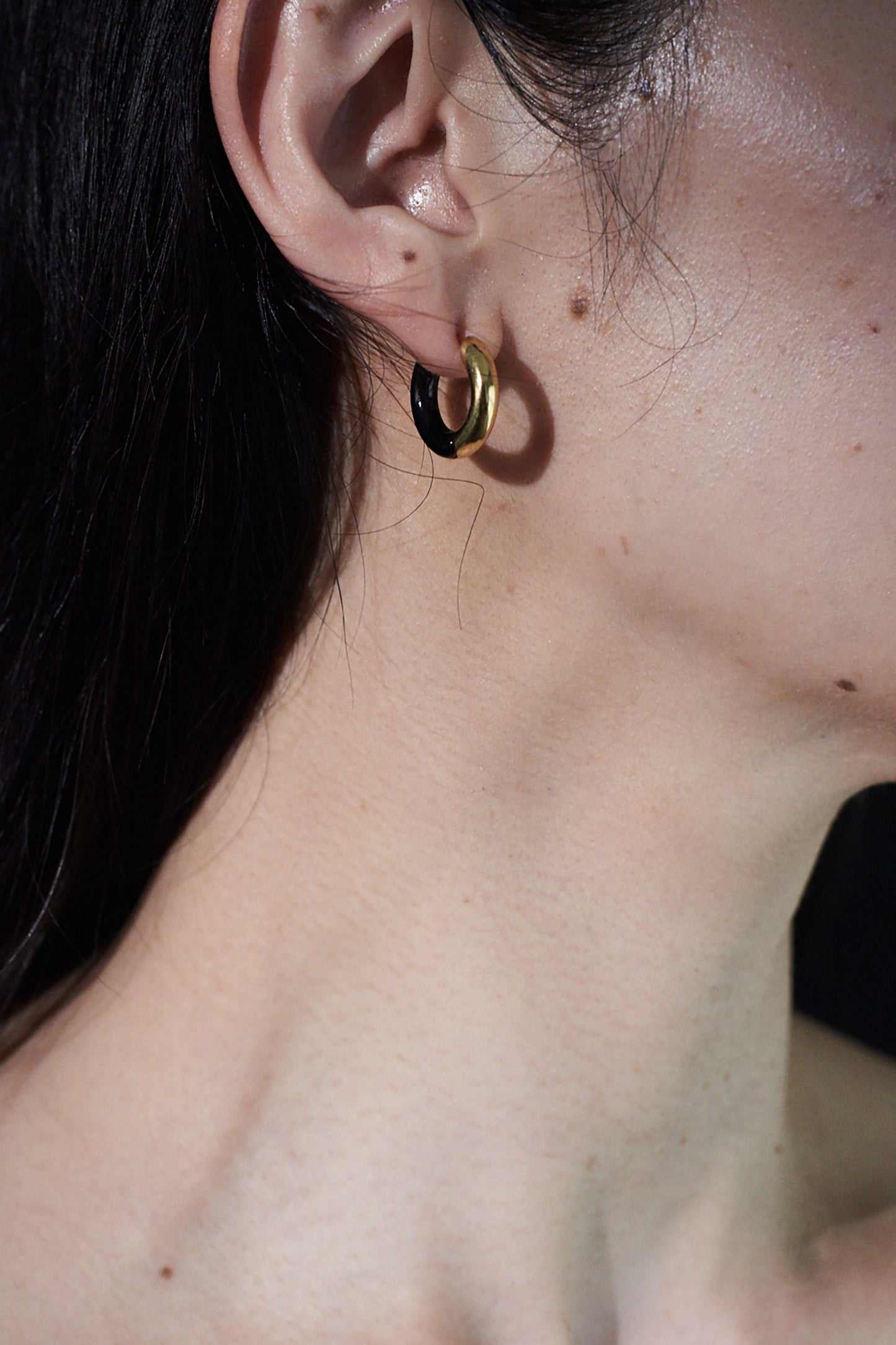 DIPPED TINY ALL ROUND HOOPS(1PIECE)