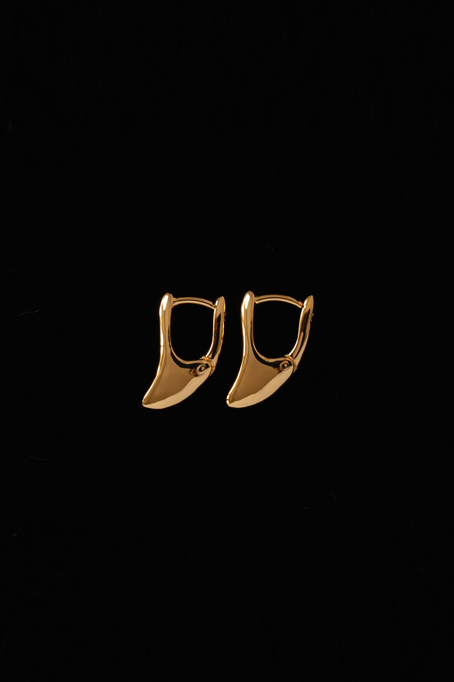 TINY MOON HOOPS