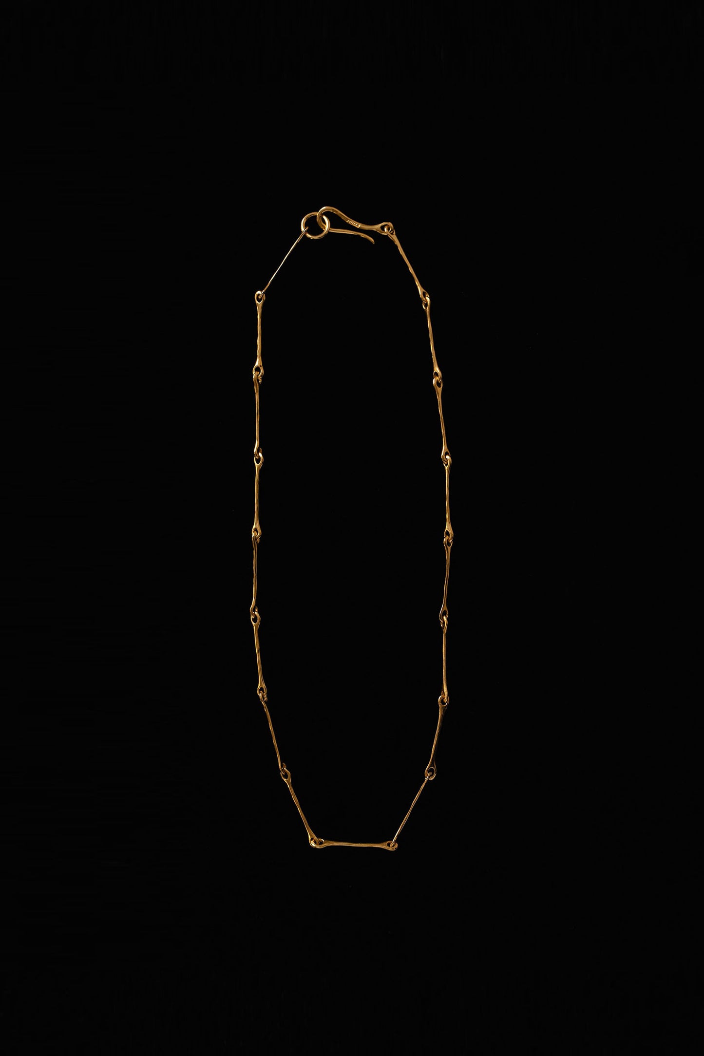 THIN FIBULA CHAIN NECKLACE