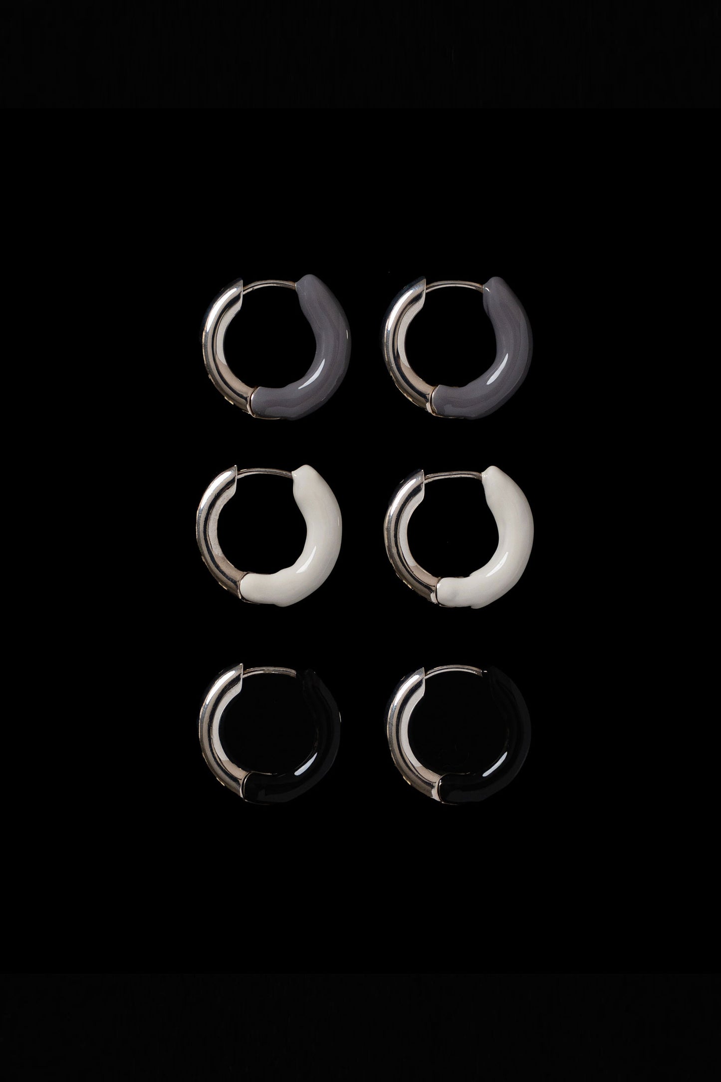 DIPPED  TINY ALL ROUND HOOPS
