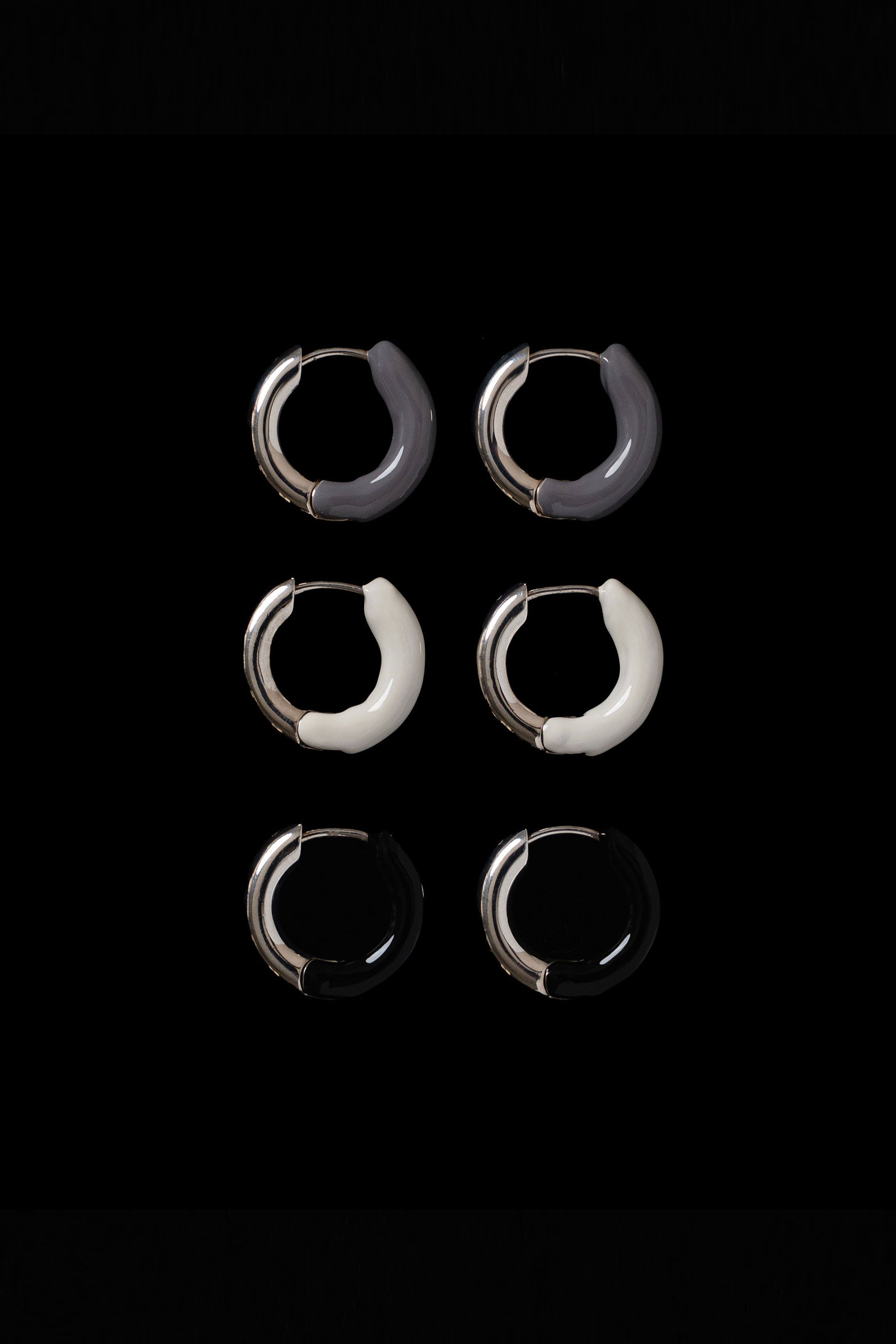 DIPPED  TINY ALL ROUND HOOPS