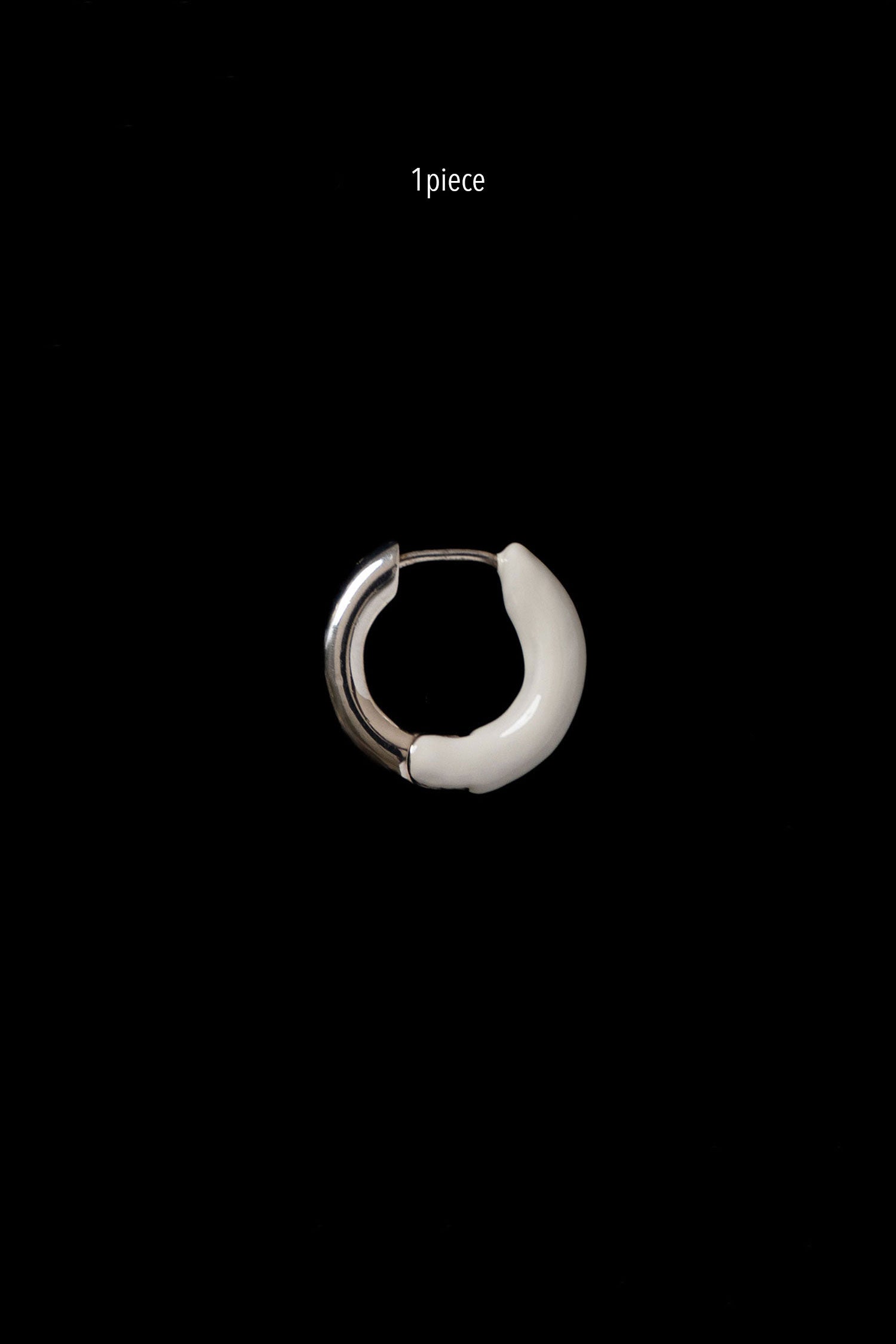 DIPPED  TINY ALL ROUND HOOPS(1PIECE)