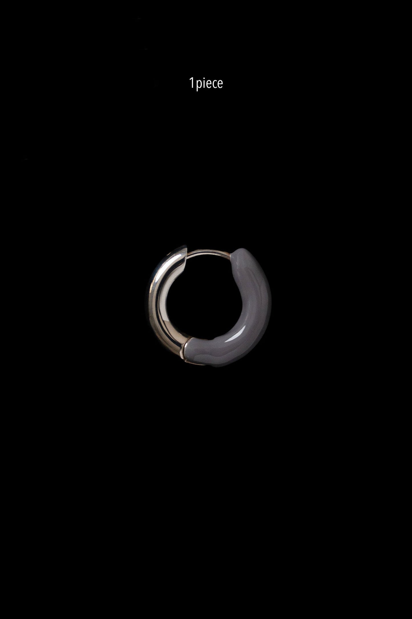DIPPED  TINY ALL ROUND HOOPS(1PIECE)