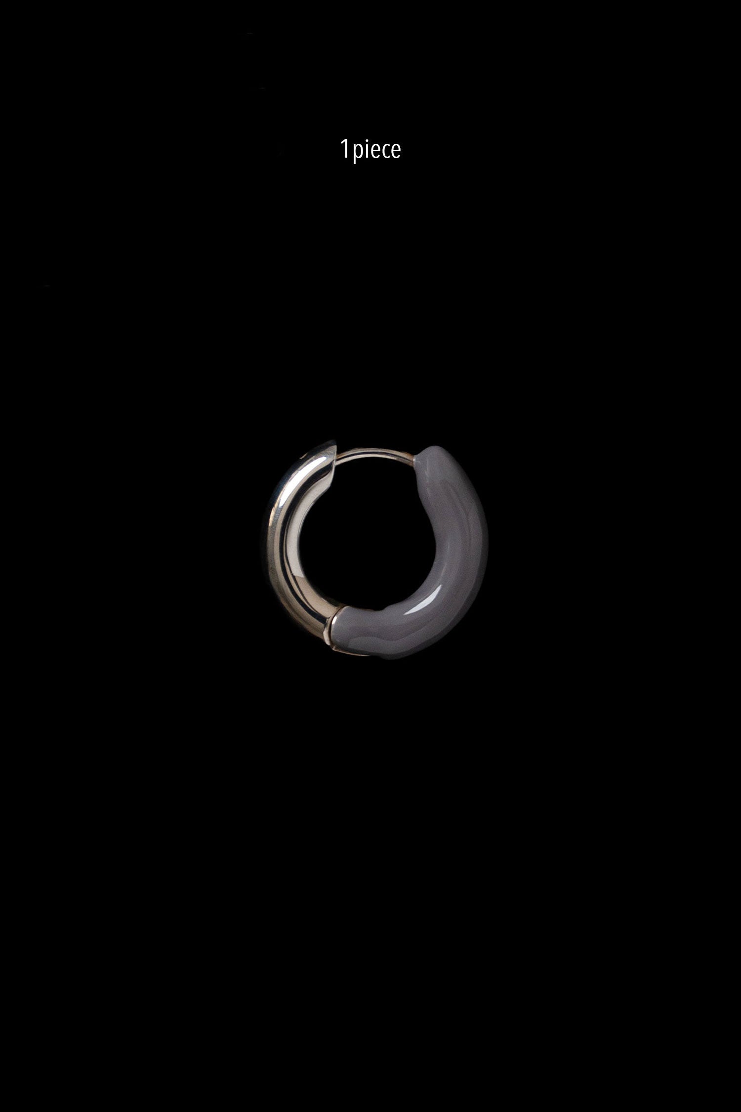DIPPED  TINY ALL ROUND HOOPS(1PIECE)