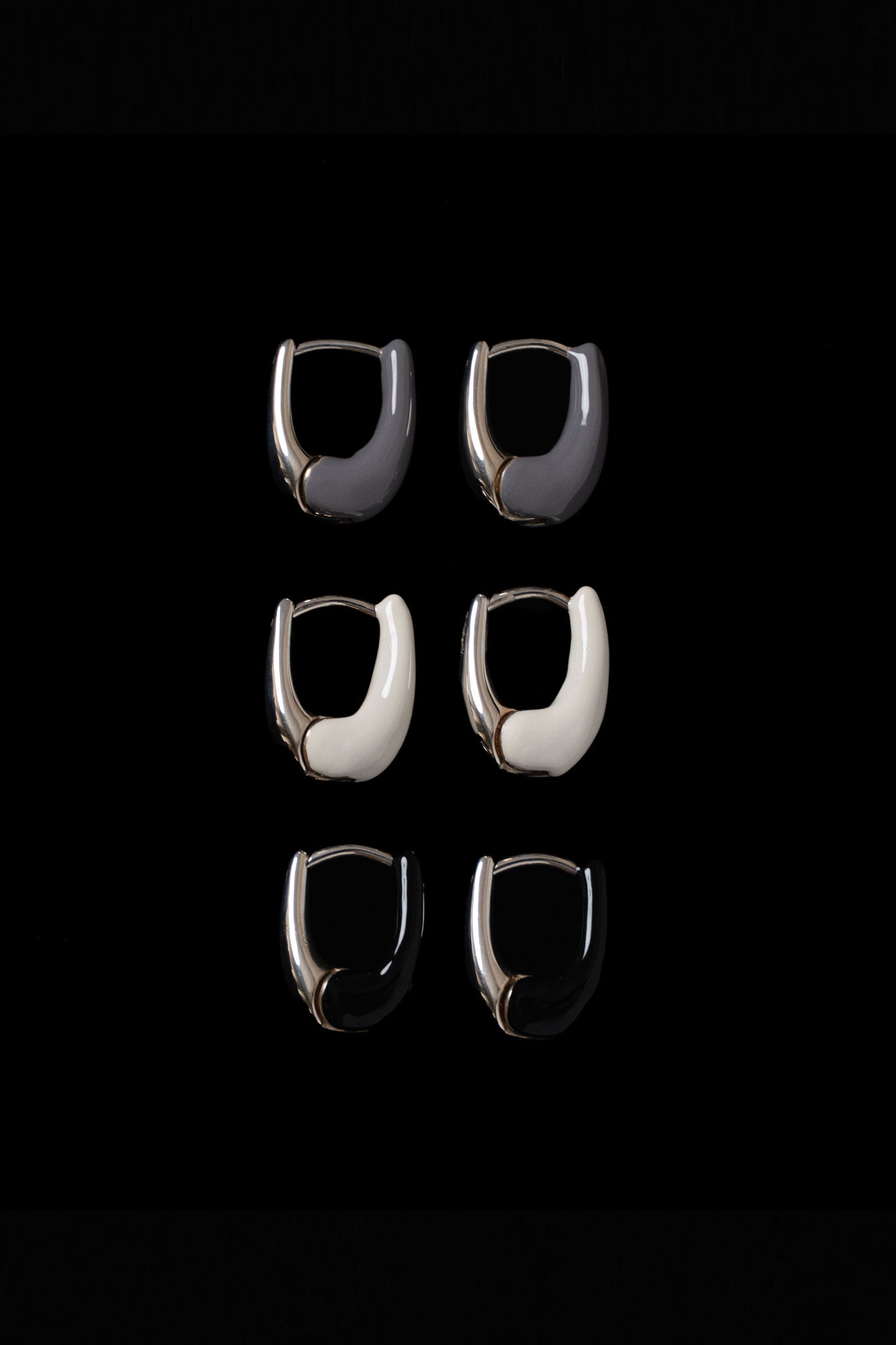 DIPPED TINY TINY PUFFY HOOPS